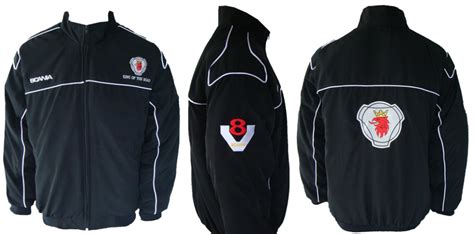 SCANIA V8 TRUCKER JACKET - Racing Empire