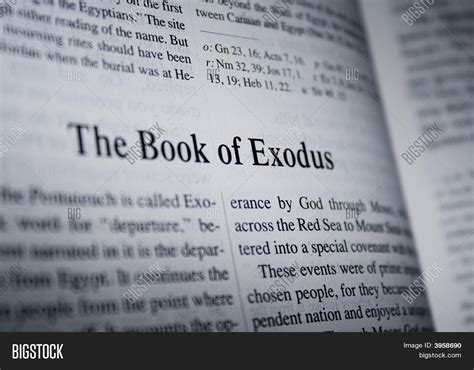 Bible - The Book Of Exodus Stock Photo & Stock Images | Bigstock