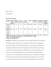 Recrystallization Lab Report Pdf Sept Th Recrystallization