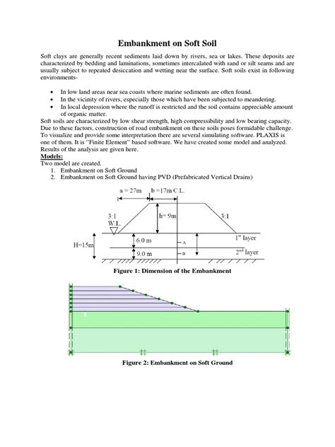 Embankment On Soft Soil Levee Sediment