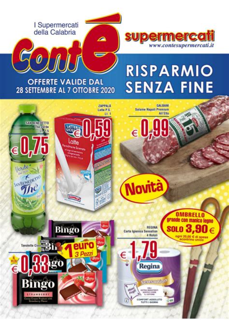 Nuovo Volantino Supermercati Cont Set Ott Cosenza Prime