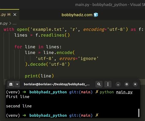 Remove The Non Utf 8 Characters From A String In Python Bobbyhadz