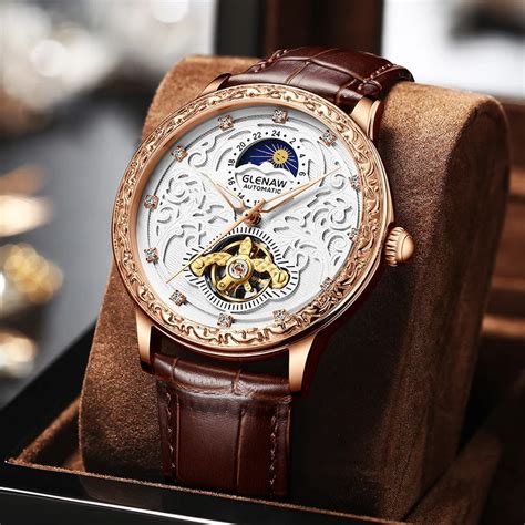 GLENAW 2023 New Top Brand Men S Watch Mechanical Wirstwatches Luxury