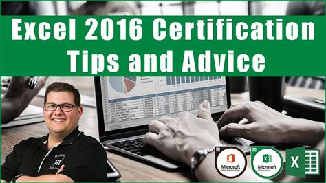 Excel 2016 Exam 77 727 Certification Tips And Advice Youtube