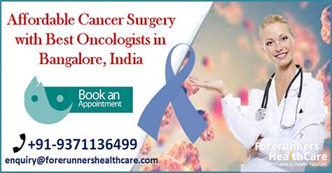 Affordable Cancer Surgery With Best Oncologists In Bangalore India