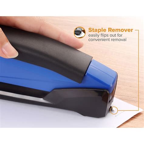 Bostitch Inpower Spring Powered Antimicrobial Desktop Stapler