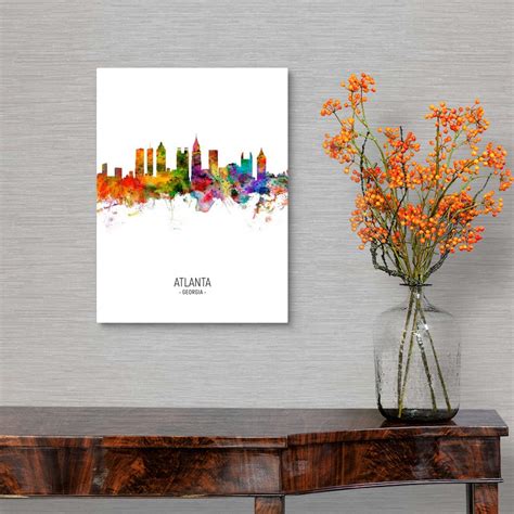 Atlanta Georgia Skyline Wall Art, Canvas Prints, Framed Prints, Wall ...