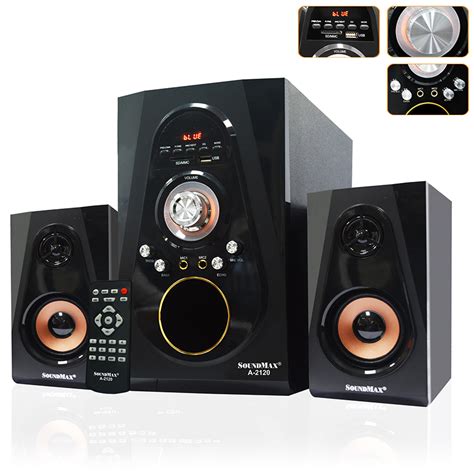 Trung tâm Loa Bluetooth Soundmax A2120, Karaoke - 2.1