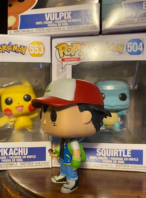 Custom Ash Ketchum Funko Pop From Pokémon | Etsy