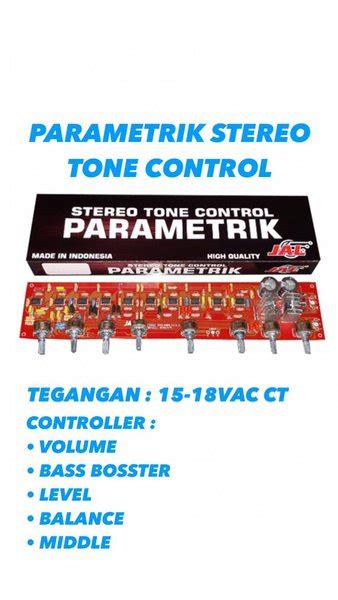 Jual Kit Parametrik Stereo Tone Control Di Lapak Jaya Agung Bukalapak