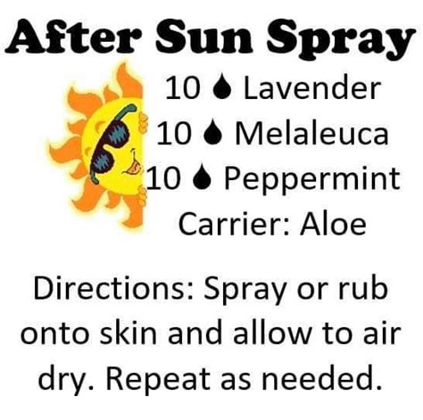 Pin By Patti Floyd On EO Source To You After Sun Spray Melaleuca