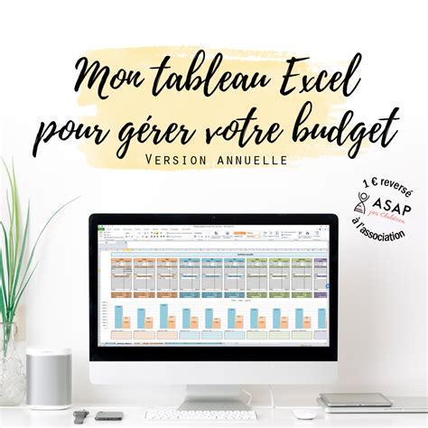 Tableau Excel Pour Piloter Votre Budget Personnel Version Annuelle