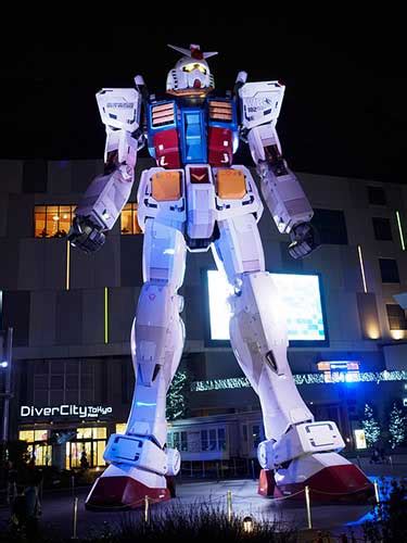 Beszéljétek hangosan piknik gundam statue in tokyo japan fokozza Nő ...