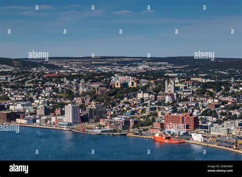 Downtown St. John's skyline, Newfoundland, Canada Stock Photo - Alamy