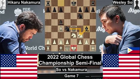 Lets Dance Hikaru Nakamura Vs Wesley So 2022 Global Chess