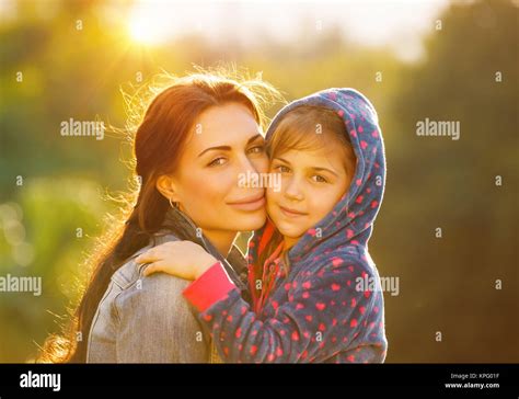 Beautiful family portrait Stock Photo - Alamy