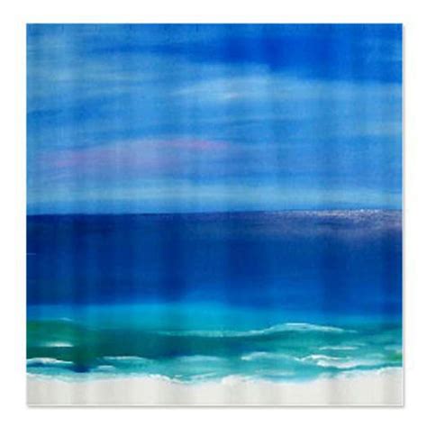 Shower Curtain Beautiful Beach Coastal Bathroom Decorsold Etsy Beach Shower Curtains