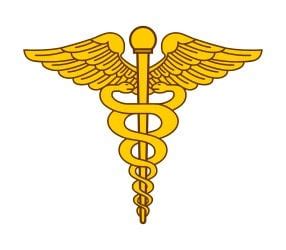 US Army Medical Corps Branch Insignia Vector Files Dxf Eps Etsy