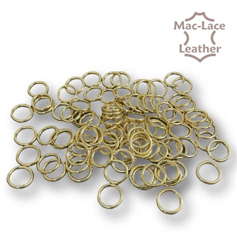 13mm Antique Non Welded Rings Pack Of 10 Mac Lace Leather Buy Online