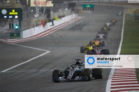 Lewis Hamilton Mercedes Amg F W Leads Kevin Magnussen Haas F