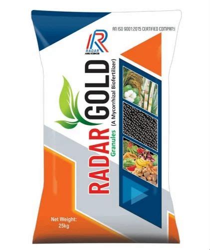 Bio Tech Grade Granules Radar Gold Mycorrhizal Biofertilizer Packaging Type Bag 25 Kg At