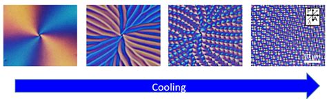 Observation Of The Phase Transition Of Liquid Crystal Defects For The