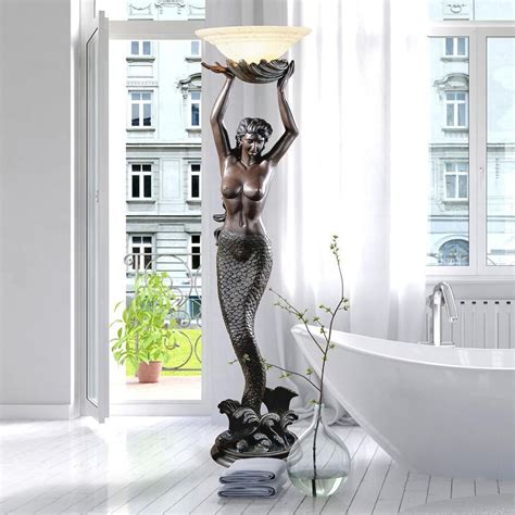 Goddess Offering Mermaid Floor Lamp Ky0079 Design Toscano Atelier Yuwaciaojp