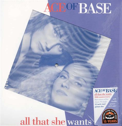 Ace Of Base All That She Wants 30th Anniversary RSD2022 Revin Records