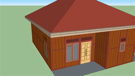 Rumah Kayu 3d Warehouse