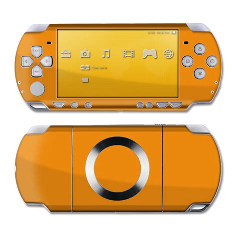 Solid State Orange PSP Slim Lite Skin IStyles