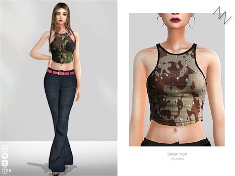 The Sims Resource Crop Top