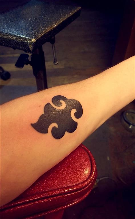 Just got my Akatsuki tattoo done 🙃 : r/Naruto