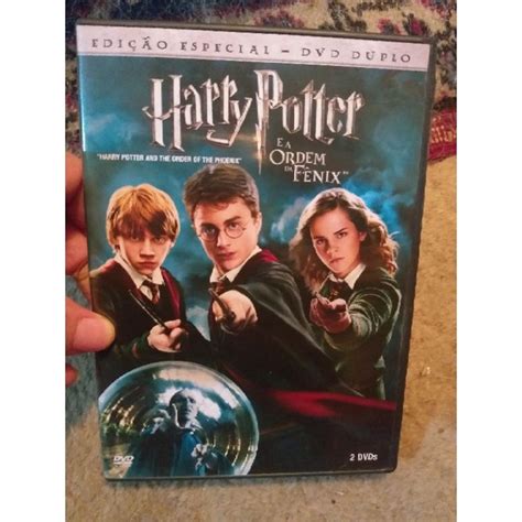 DVD Harry Potter E A Ordem Da Fênix Duplo Shopee Brasil