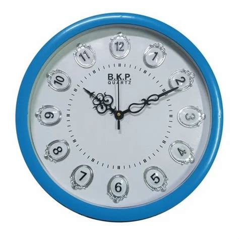 B K P Festival Analog Plastic Wall Clock Size Inch At Rs