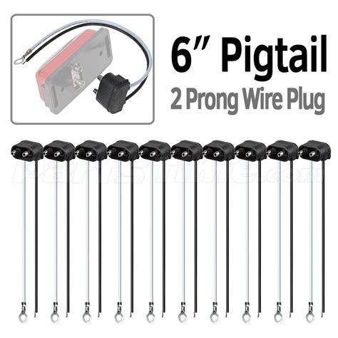 Tractor Trailer Pigtail Wiring Diagram 3 Prong Pigtail Wire Plug For