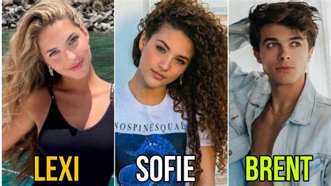 Sofie Dossi Vs Lexi Rivera Vs Brent Rivera Lifestyle Comparison