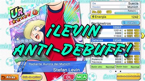 Análisis LEVIN Buena alternativa ANTI DEBUFF Captain Tsubasa