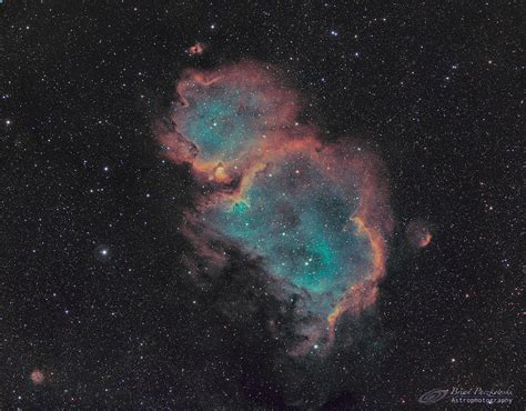 Soul Nebula Hubble Palette Raptor Experienced Deep Sky Imaging