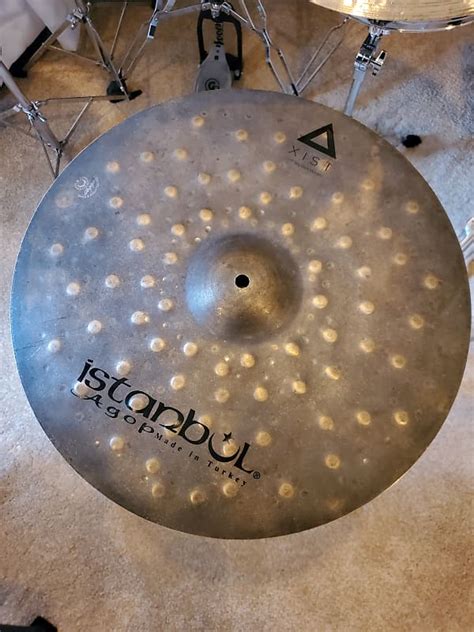 Istanbul Agop Xist Dark And Dry Hihat Top 17 Inch 2021 Dark Reverb