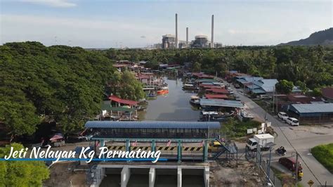 Aerial View Jeti Nelayan Kg Permatang Seri Manjung Perak YouTube