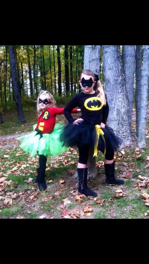 Adorable Batman and Robin Halloween Costumes