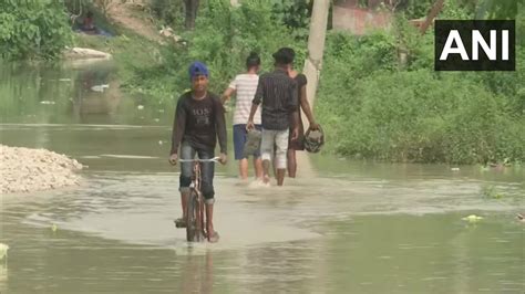 Ani Uputtarakhand On Twitter Uttar Pradesh The Water Level Of