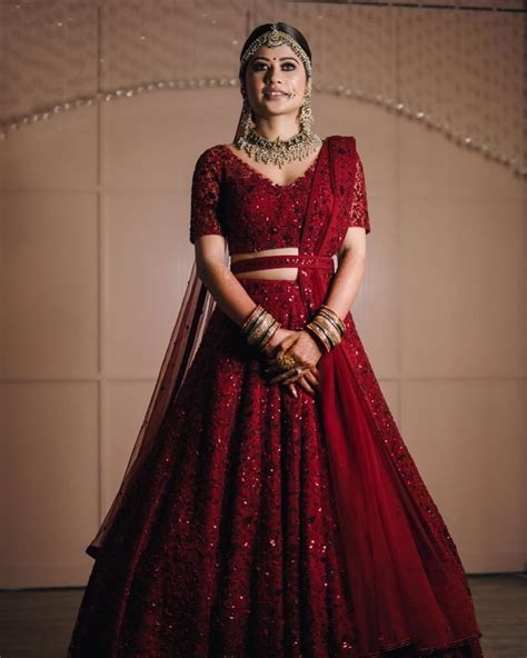 Brides Who Sported A Belted Look On Their Wedding Day Bridal Lehenga