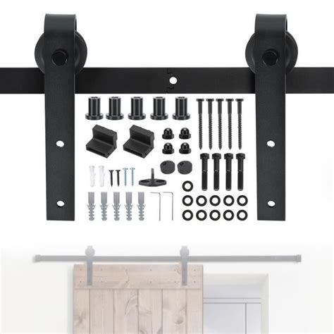 Tringle Rail Porte Coulissante Suspendu Syst Me De Voie Roue De Poulie