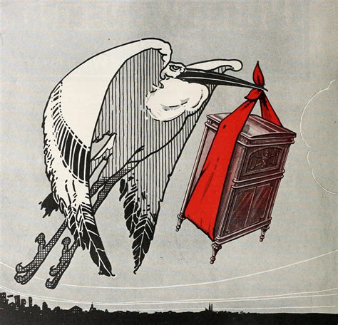 Dansk Jävlarna The Stork Delivers A Granby Phonograph From The