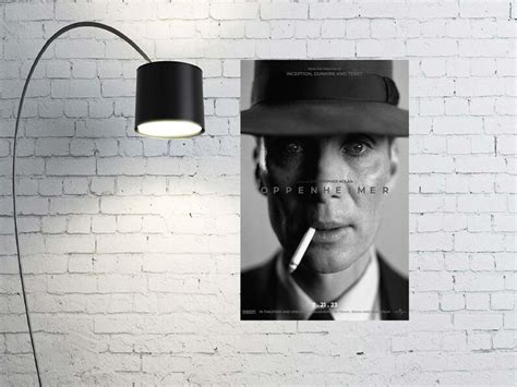 Oppenheimer Movie Poster 2023 Film Room Decor Wall Art Poster Gift for ...