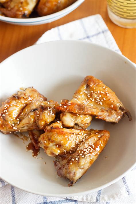 Honey And Soy Sticky Chicken Wings The Cookware Geek