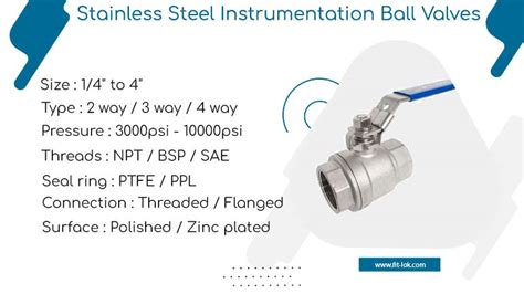 Stainless Steel Instrumentation Ball Valves Aisi Ball Valves