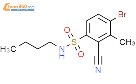 Benzenesulfonamide Bromo N Butyl Cyano Methyl