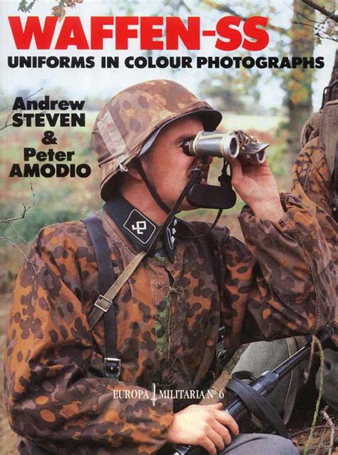 Waffen Ss German Uniform Color Photo Picture Modern History Book Free